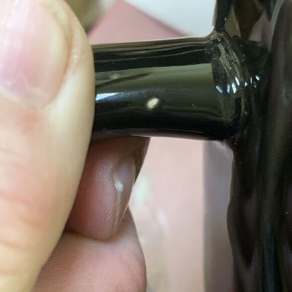 Rae Dunn Artisan Collection HAUNTED Black Coffee Mug Cup Magenta 2019 Halloween - Picture 7 of 8